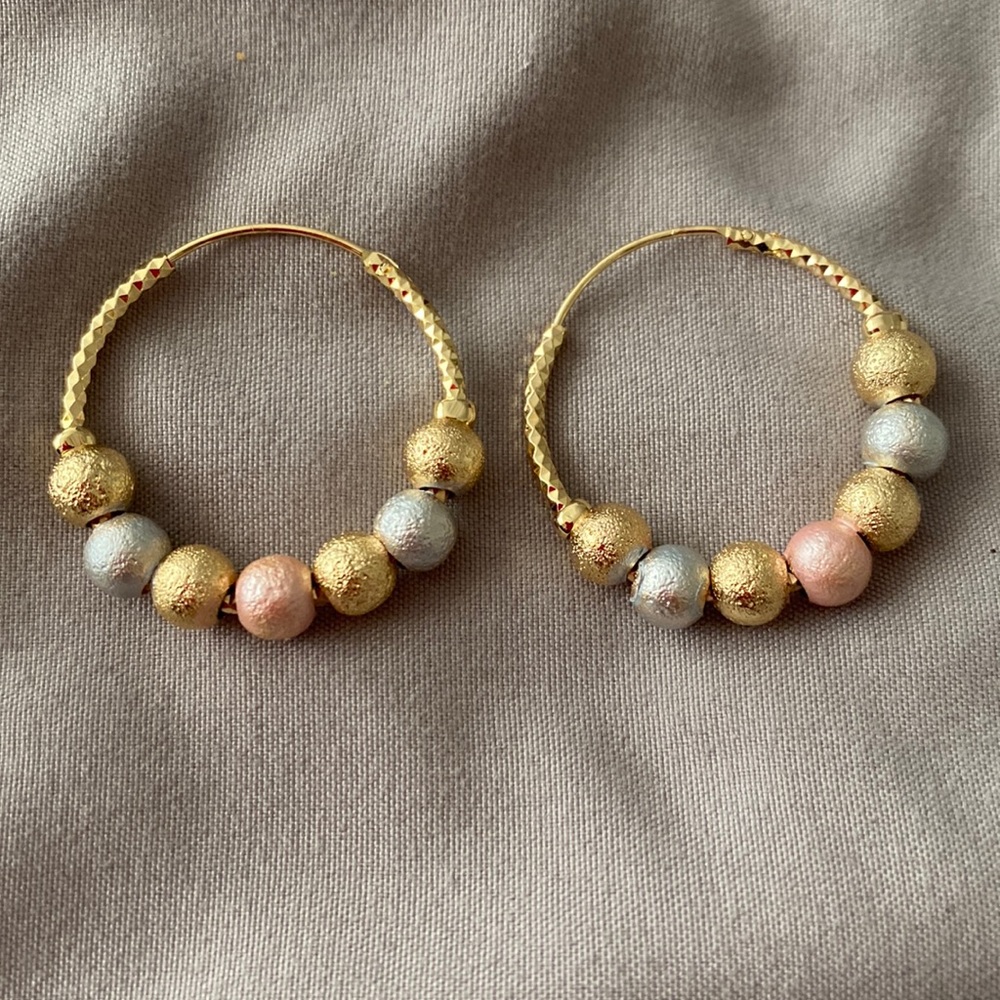 Tri - color hoops